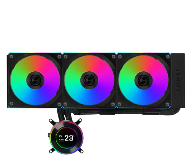 Lian Li HydroShift II LCD-C 360CL ARGB Black 3x120mm - 1486793 - zdjęcie